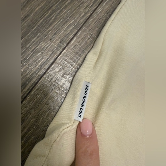Sovereign Code Boys Color Block T Shirt Beige Size 10/12 NWT - Picture 6 of 6